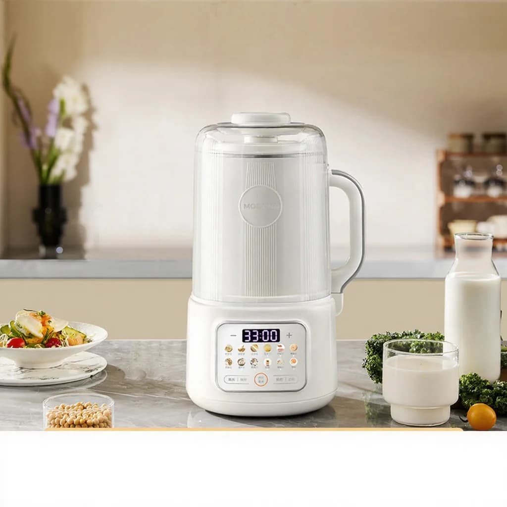 Machine à lait de soja automatique avec mixage silencieux et maintien au chaud