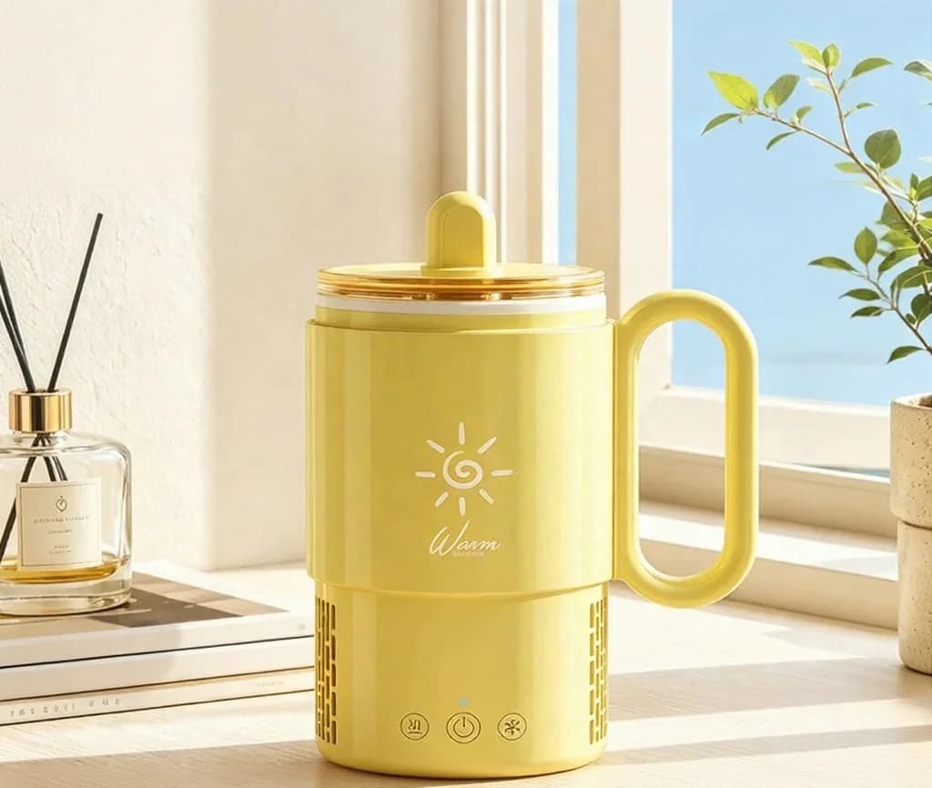 Mini tasse chauffante et rafraîchissante 450mL 36W commande tactile