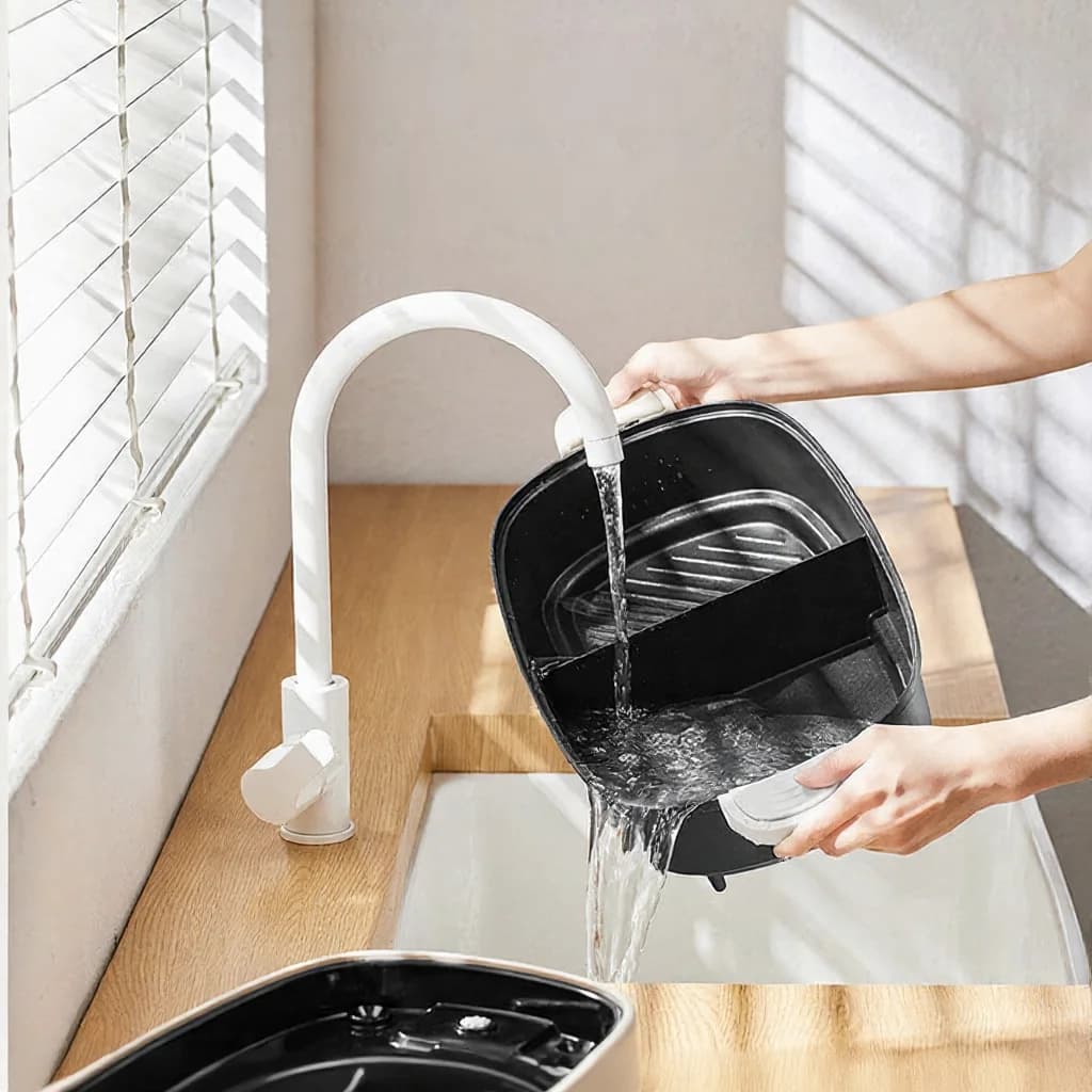 Marmite électrique divisée 7L avec contrôle indépendant double zone