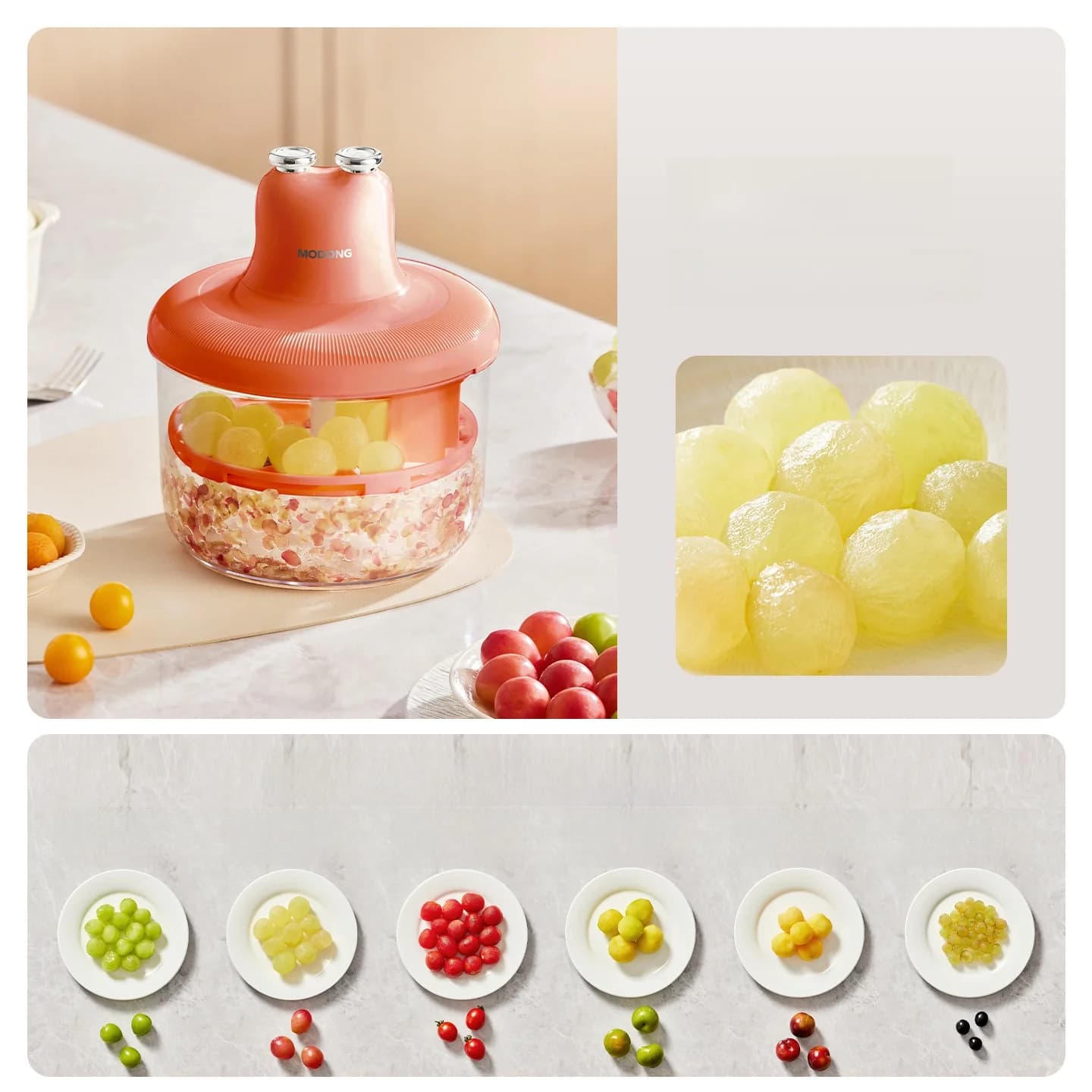 Éplucheur automatique de fruits et retireur de peau d’ail