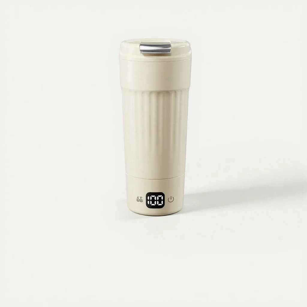 Tasse chauffante électrique portable, 400 mL, 7 réglages de température