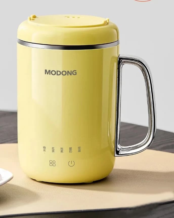 Tasse mijoteuse électrique portable 450 ml 220 V avec filtre et cuillère