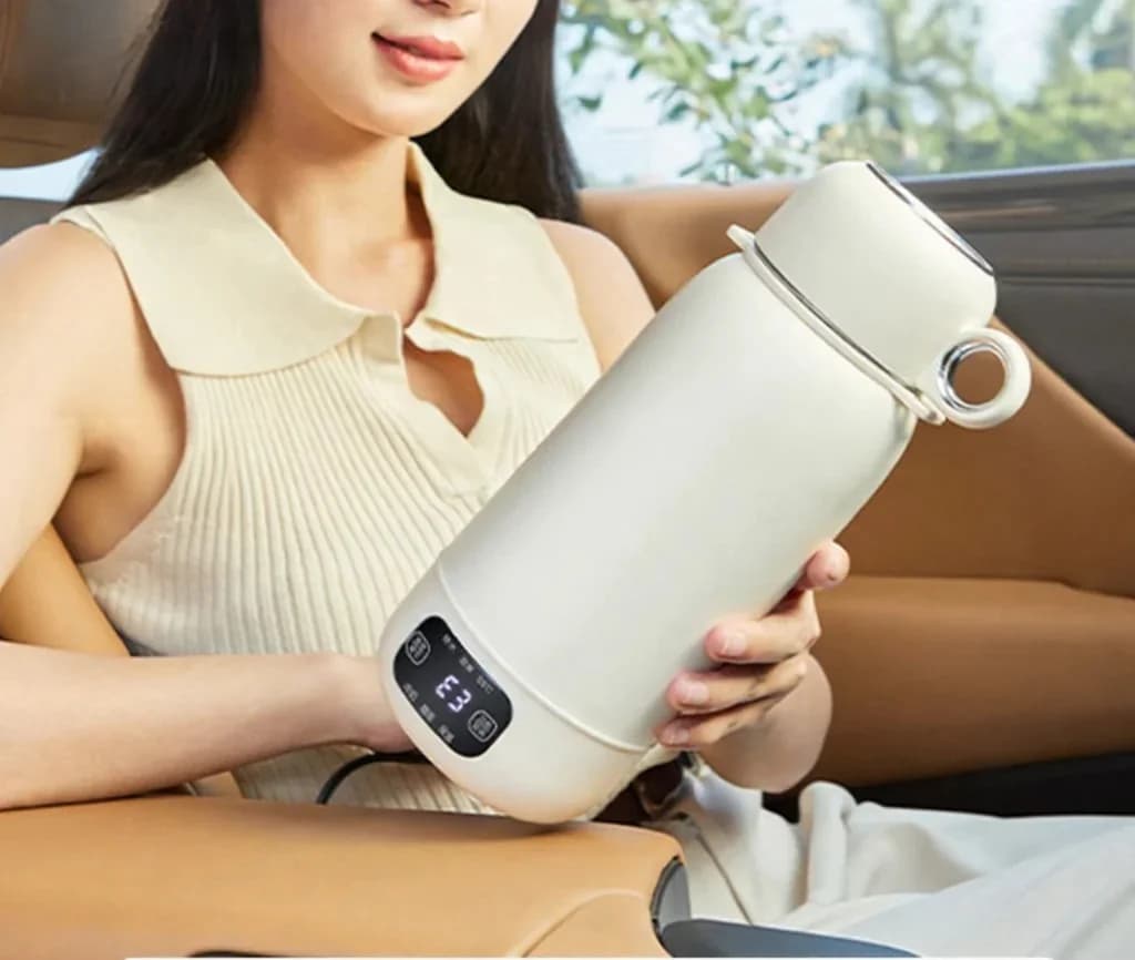 Bouilloire de voyage électrique portable 1L en acier inoxydable 304 ou 316