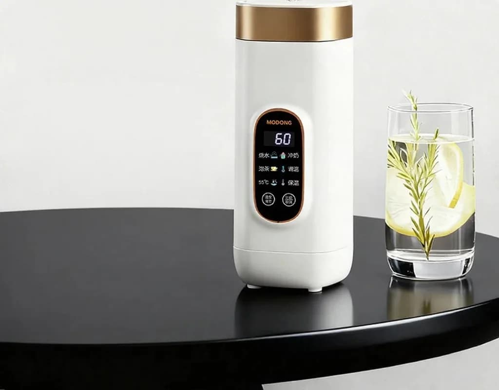 Tasse chauffante électrique portable avec contrôle de température