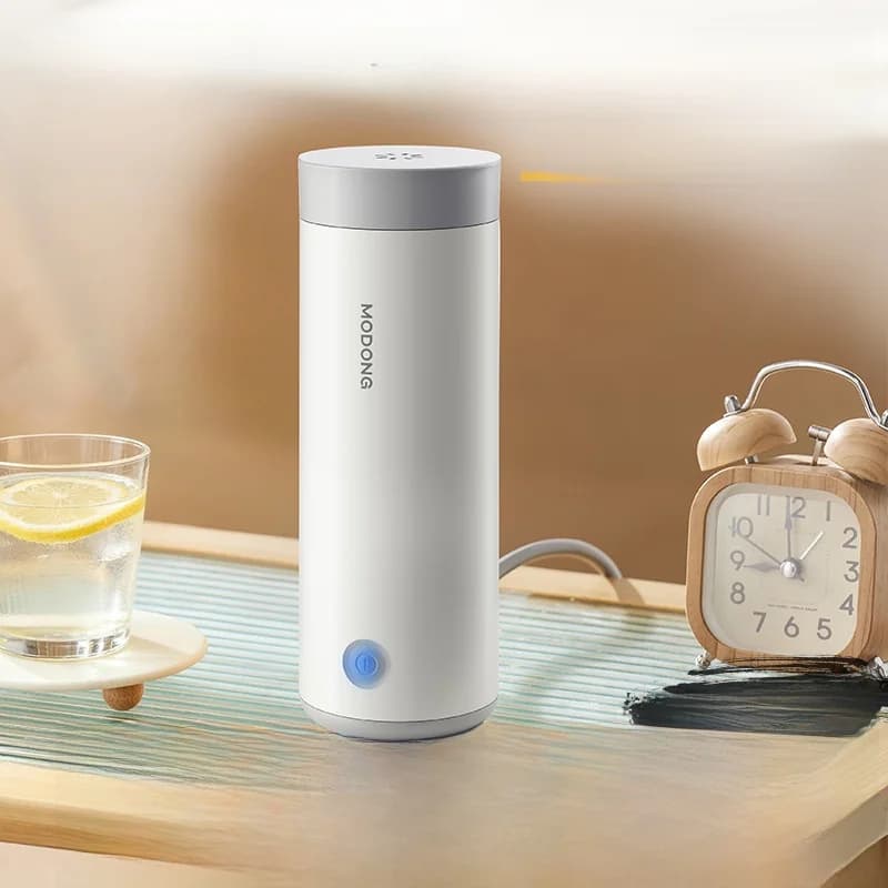 Tasse chauffante électrique portable pour l’eau, doublure 304, 300 ml