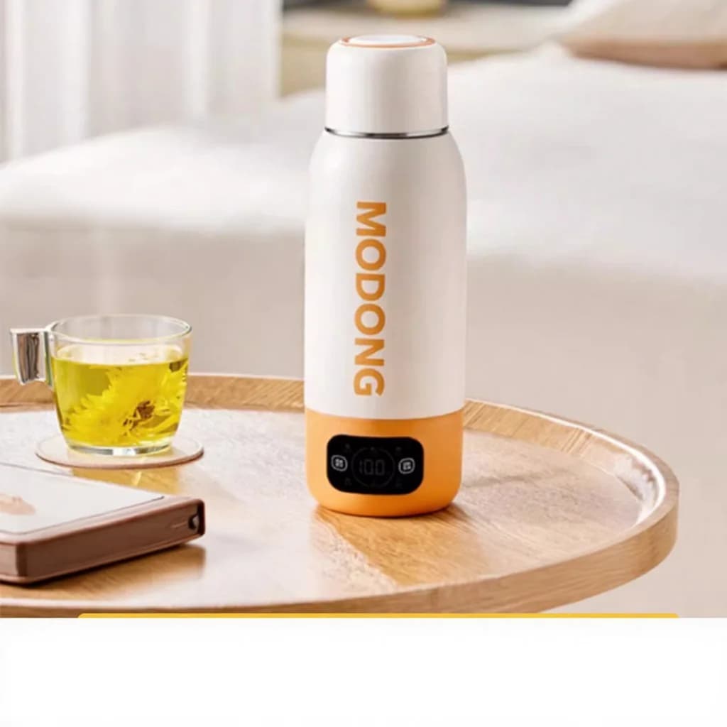 Tasse bouilloire électrique de voyage portable 600ml, doublure en acier inoxydable 316