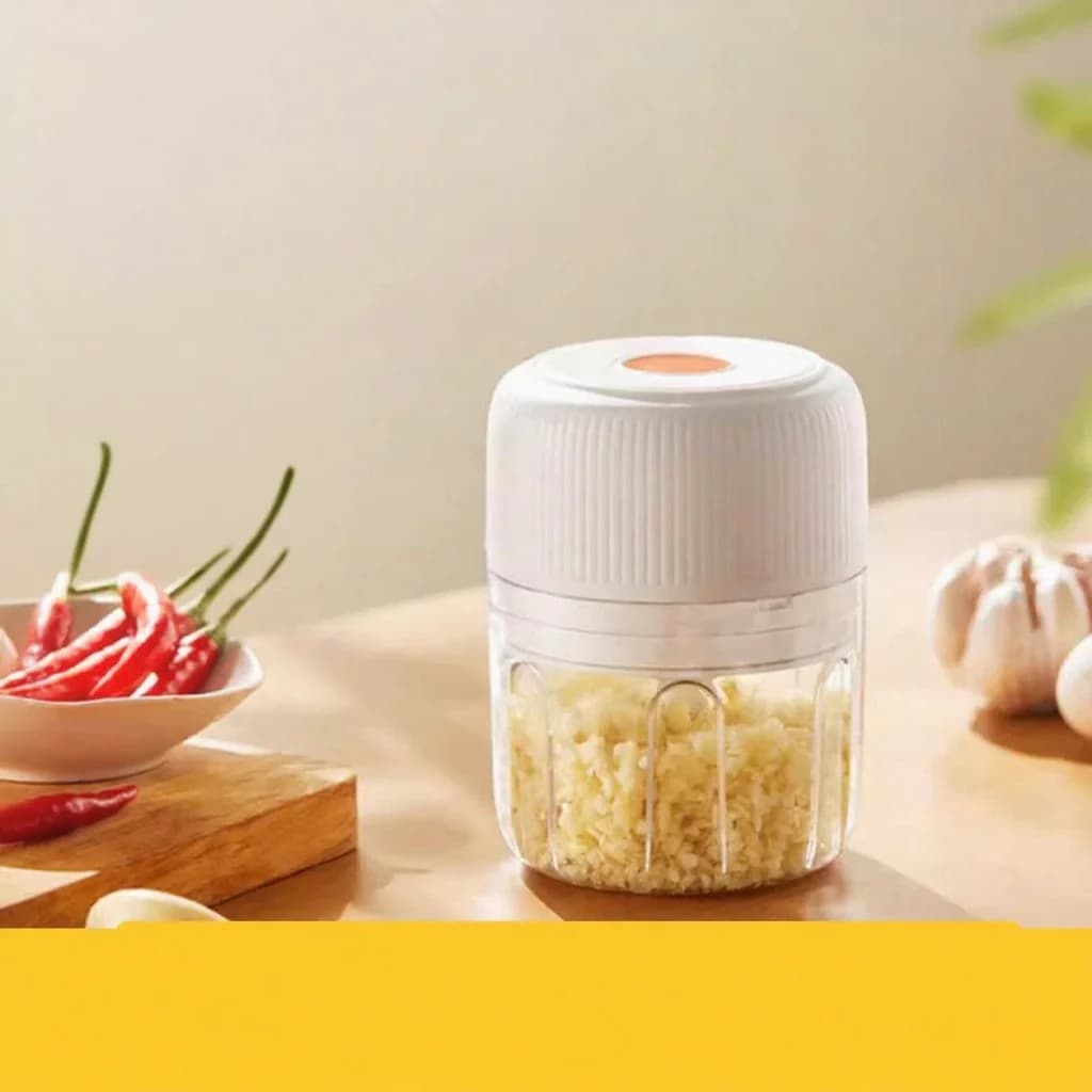 Hachoir à ail électrique portable 250 ml sans fil