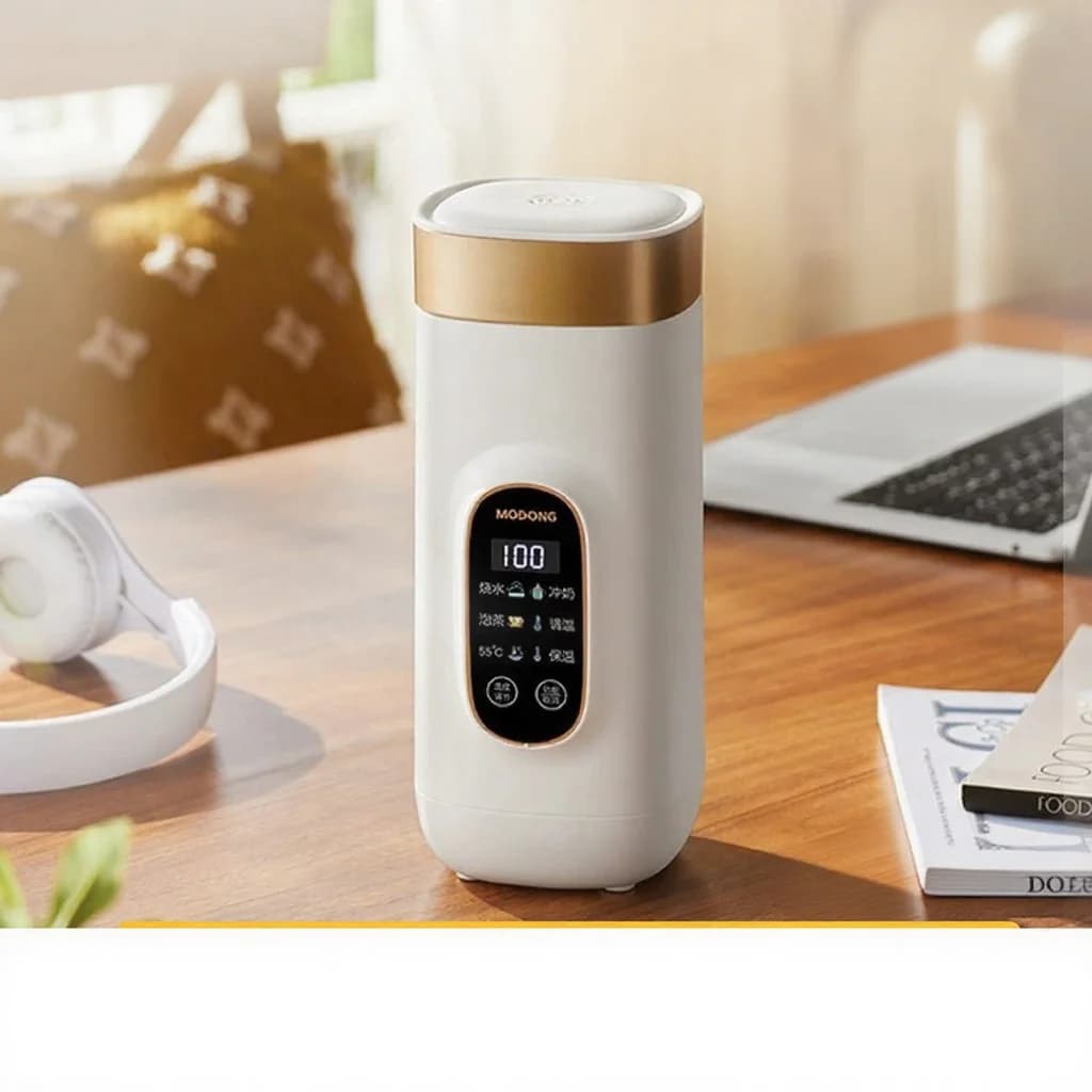 Gobelet chauffant électrique portable 650ml avec revêtement 304 ou 316