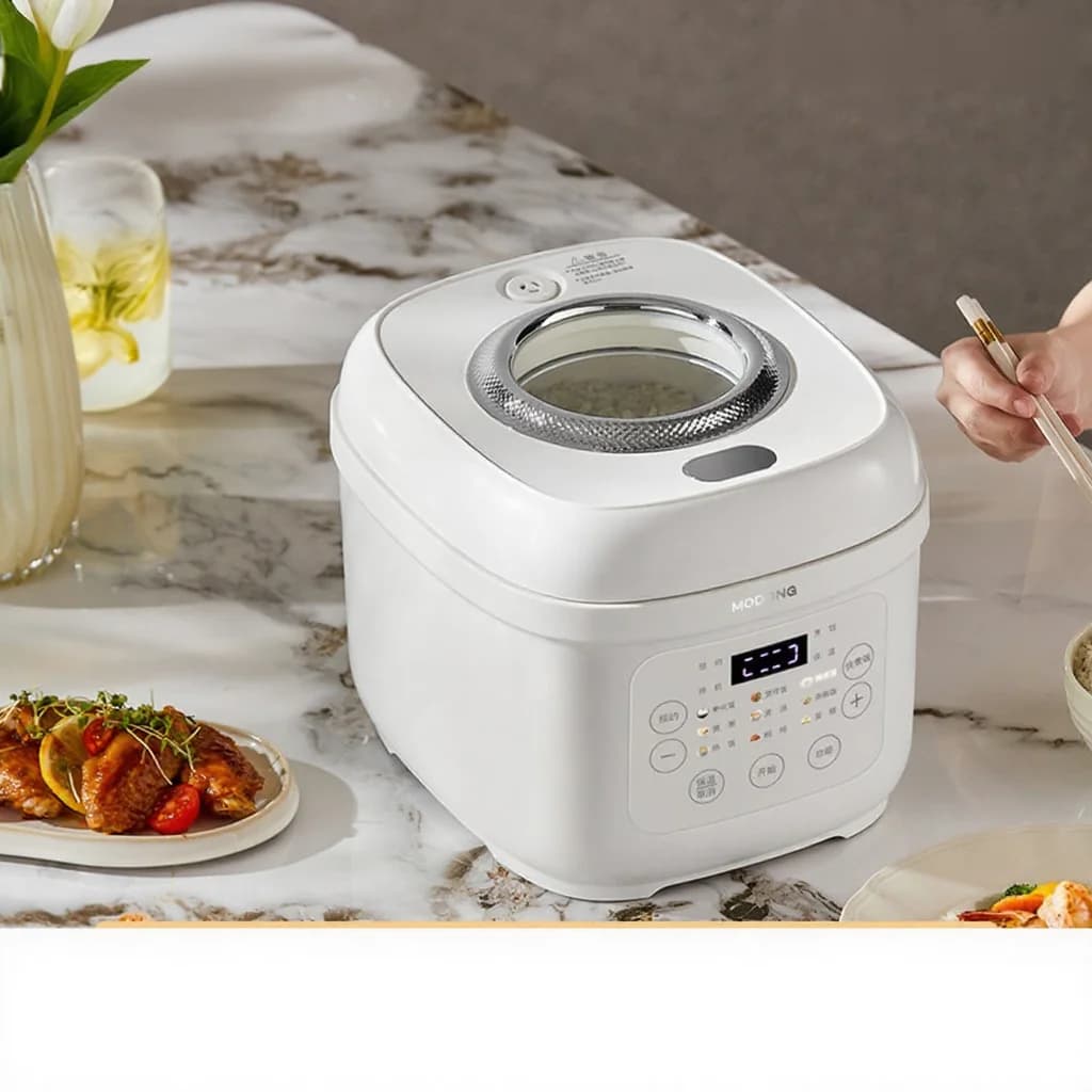 Cuiseur à riz électrique 3L avec cuve intérieure en céramique, 600W