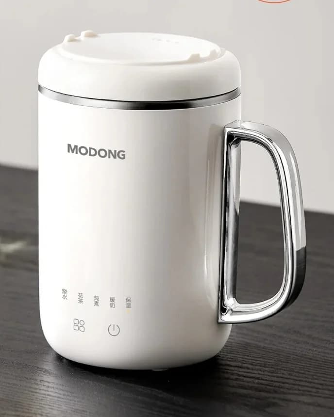 Tasse mijoteuse électrique portable 450 ml 220 V avec filtre et cuillère