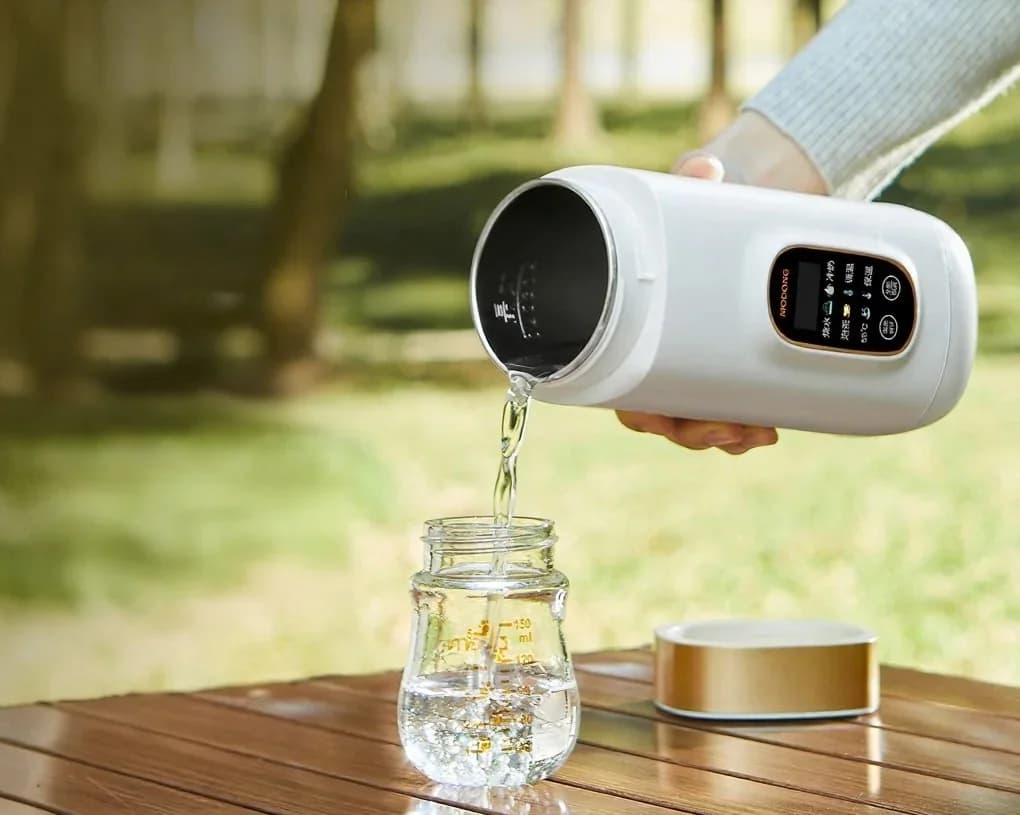Tasse chauffante électrique portable avec contrôle de température