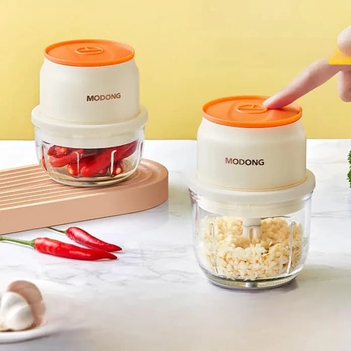 Robot culinaire électrique pour bébé, bol en verre 300 ml 45 W