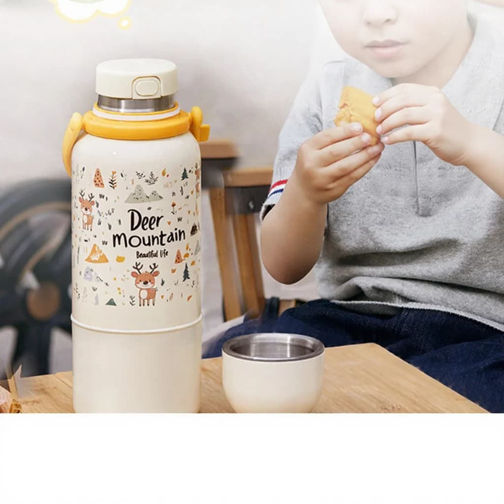 Tasse chauffante électrique portable avec ébullition à 100°C et thermostat