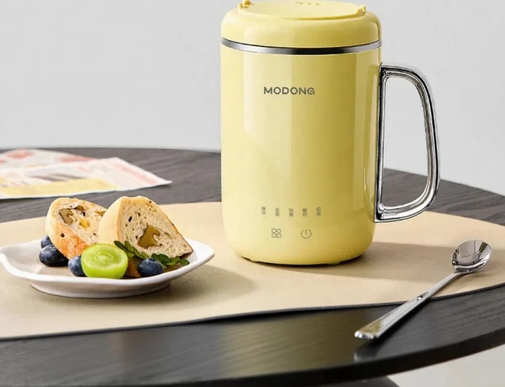 Mini cuiseur à porridge électrique 1L, 220V, commande tactile