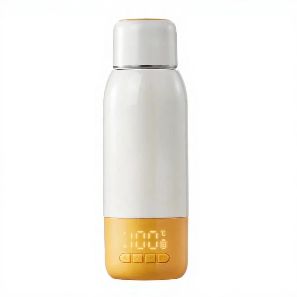 Tasse chauffante électrique portable de voyage pour lait infantile