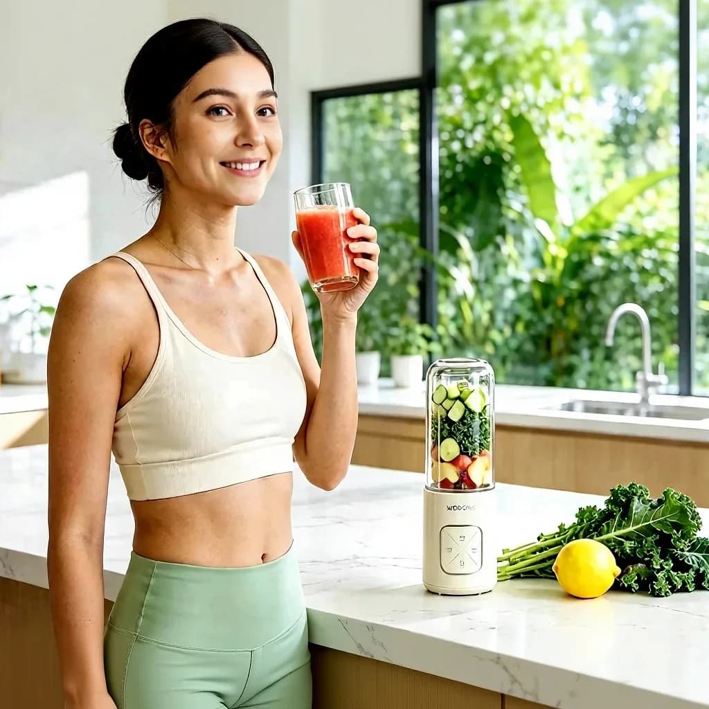 Blender portable sans fil pour jus et smoothies