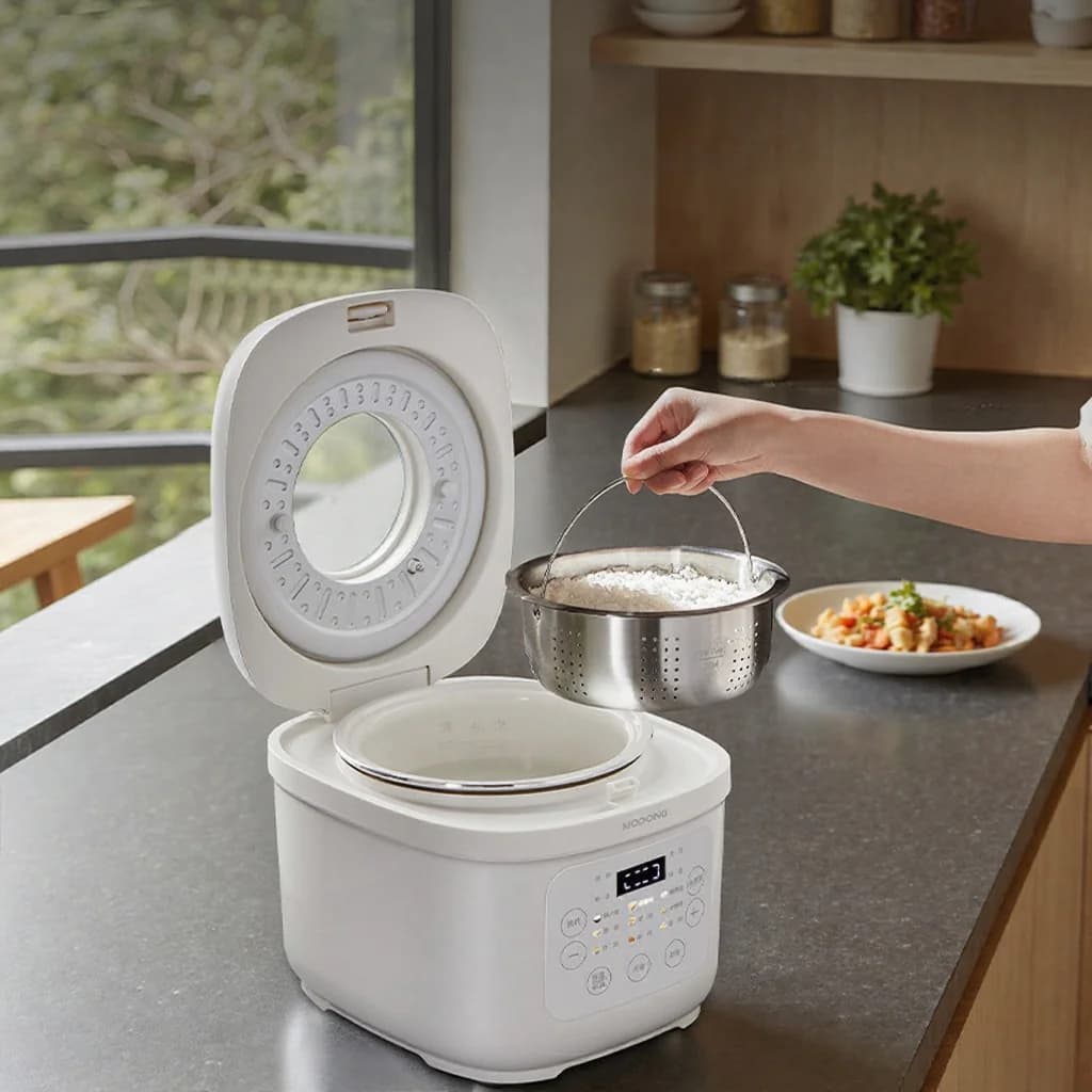 Cuiseur à riz électrique 3L avec cuve céramique, 600W