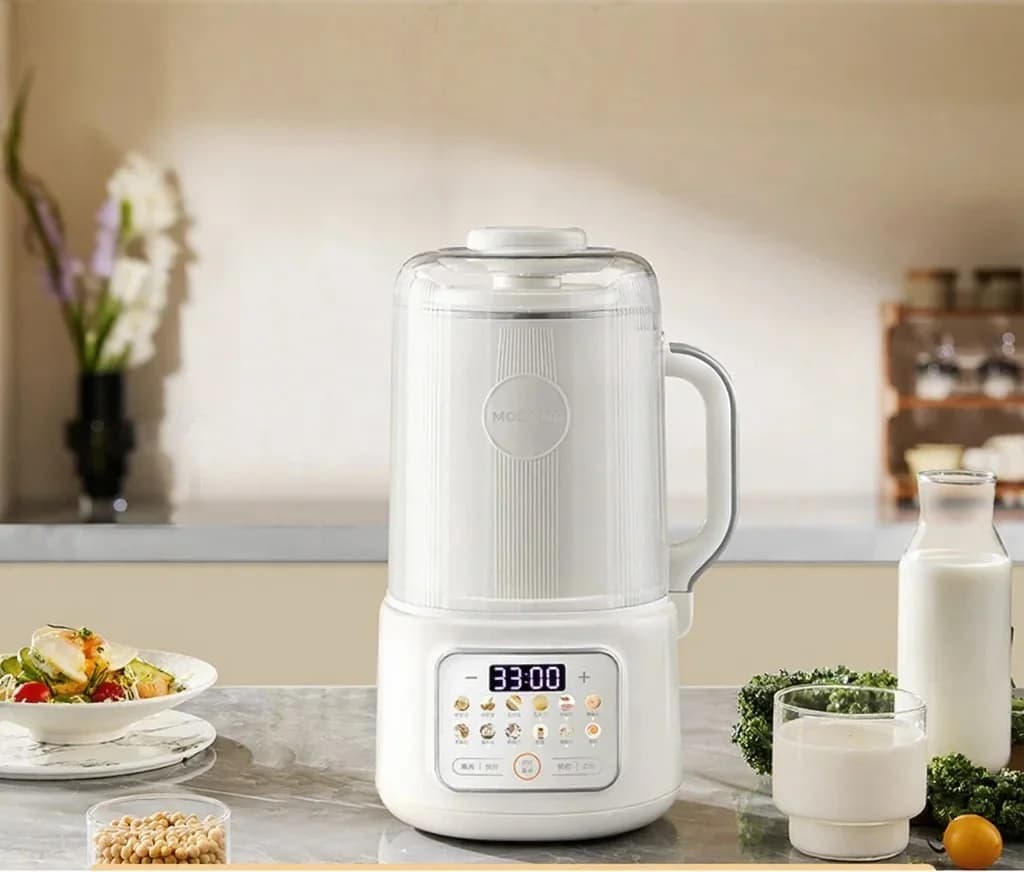 Machine à lait de soja automatique avec mixage silencieux et maintien au chaud