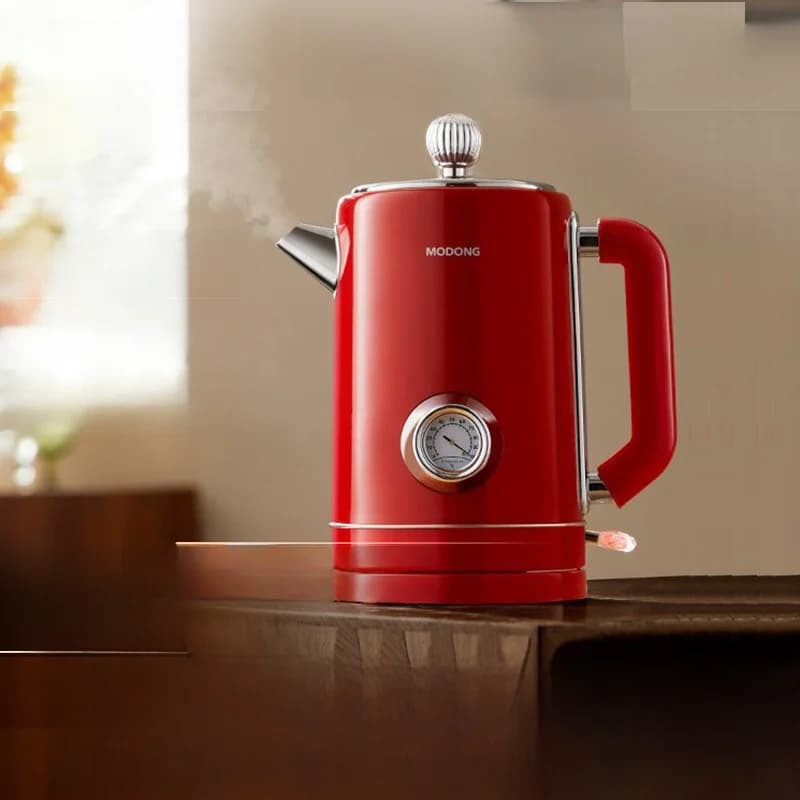 Bouilloire électrique avec arrêt automatique et maintien au chaud 1.8L