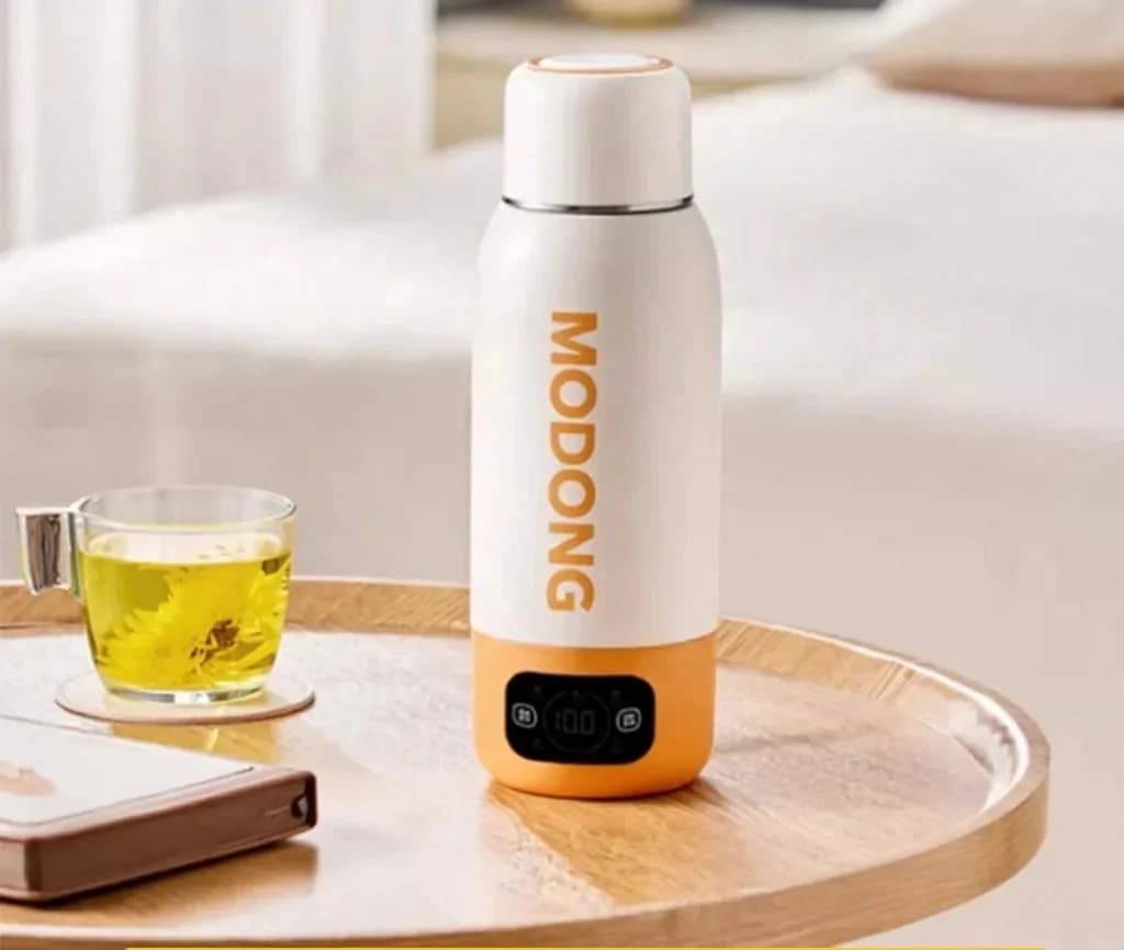 Mug bouilloire électrique portable de voyage 600ml, revêtement intérieur en acier inoxydable 316