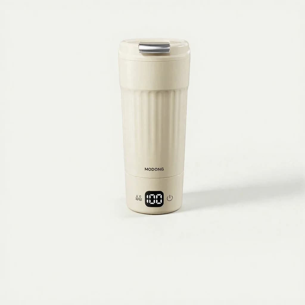 Tasse chauffante électrique portable, 400 mL, 7 réglages de température