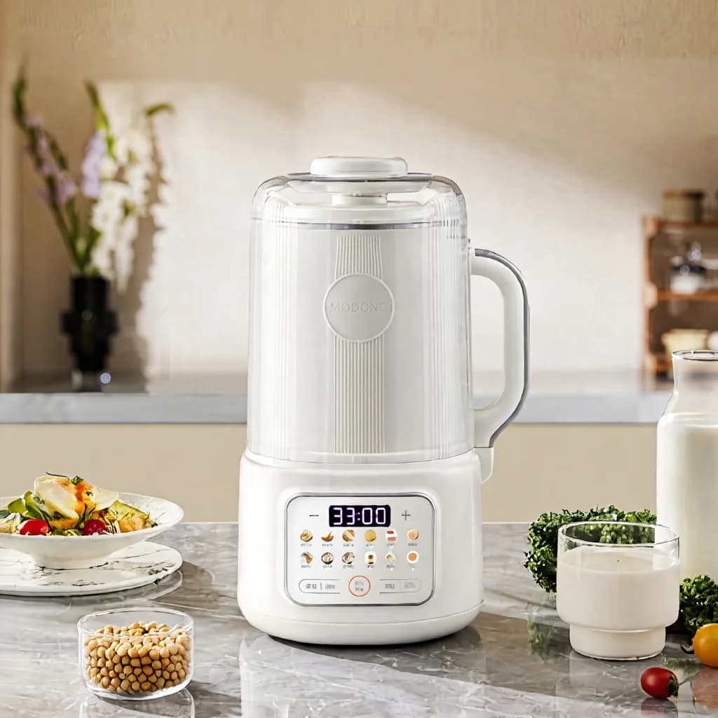 Blender chauffant pour lait de soja avec auto-nettoyage 800W