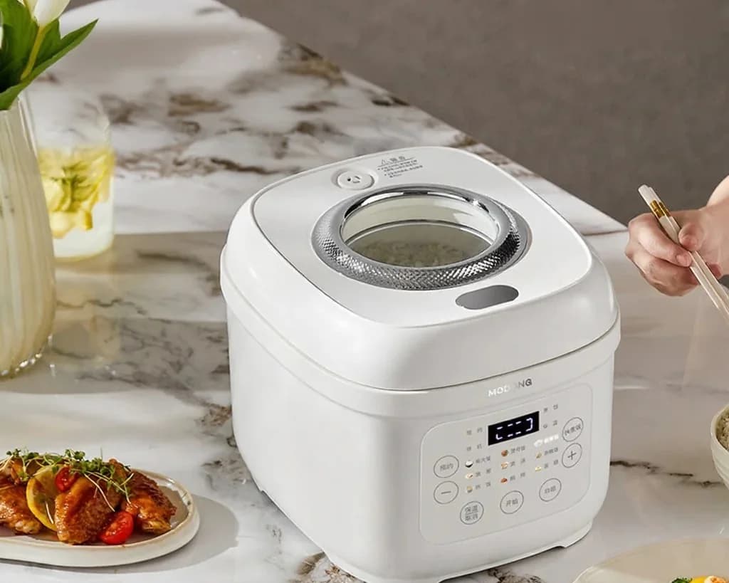 Cuiseur à riz électrique 3L avec cuve intérieure revêtue de céramique