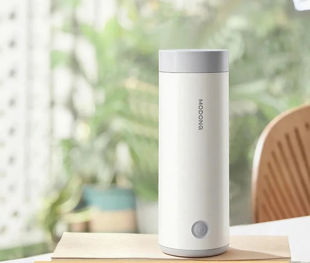 Tasse chauffante électrique portable 304 acier inoxydable 300ml 220V