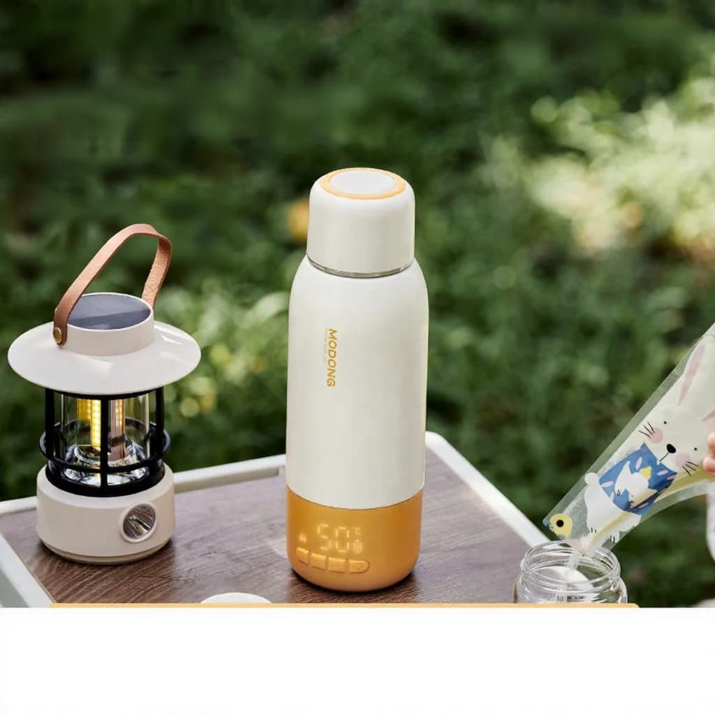 Tasse chauffante électrique portable pour lait infantile, 550ml