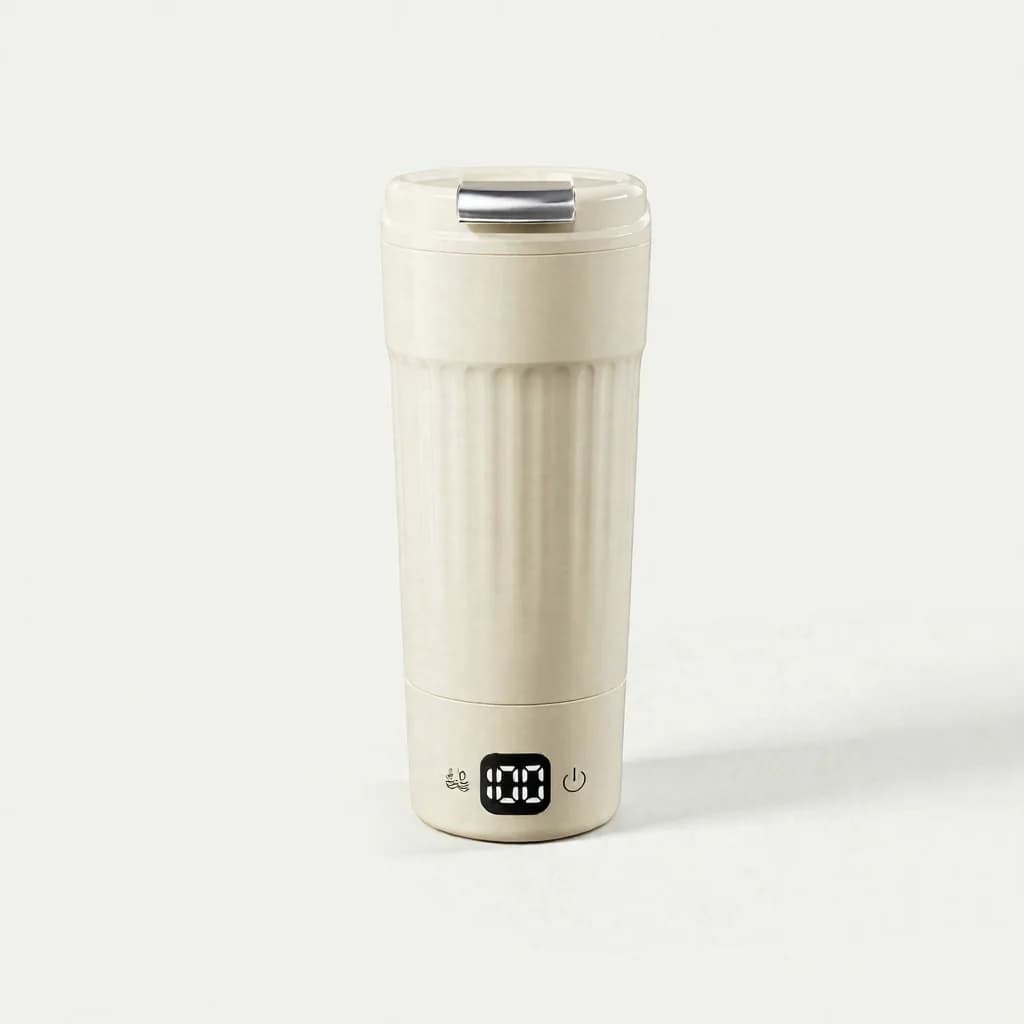 Tasse chauffante électrique portable avec 7 réglages de température