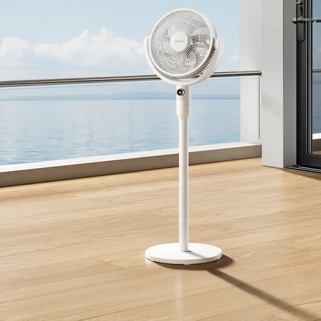 Ventilateur de circulation de table intelligent avec commande vocale et oscillation