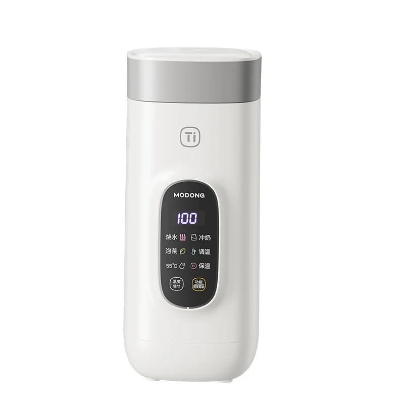Tasse chauffante électrique de voyage en titane, 650ml, 220V