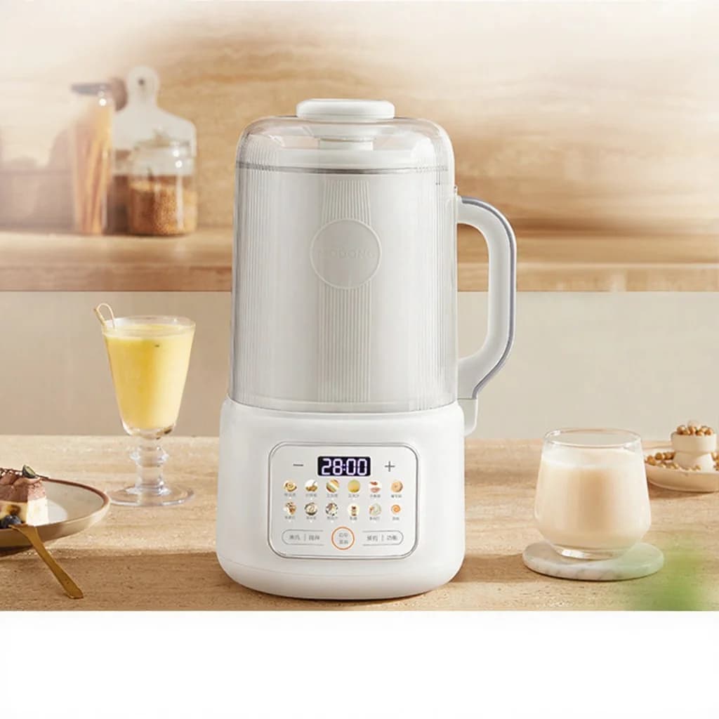 Mixeur chauffant fabricant de lait de soja avec auto-nettoyage 800W