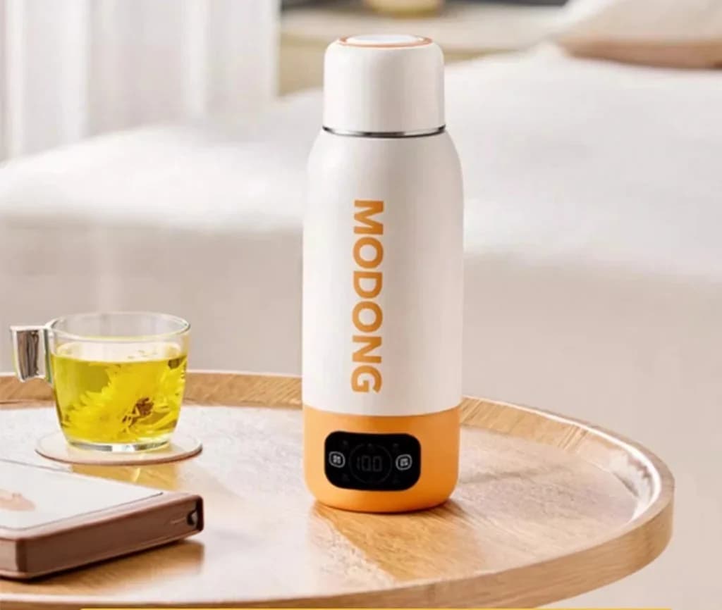 Mug bouilloire électrique portable de voyage 600ml, revêtement intérieur en acier inoxydable 316