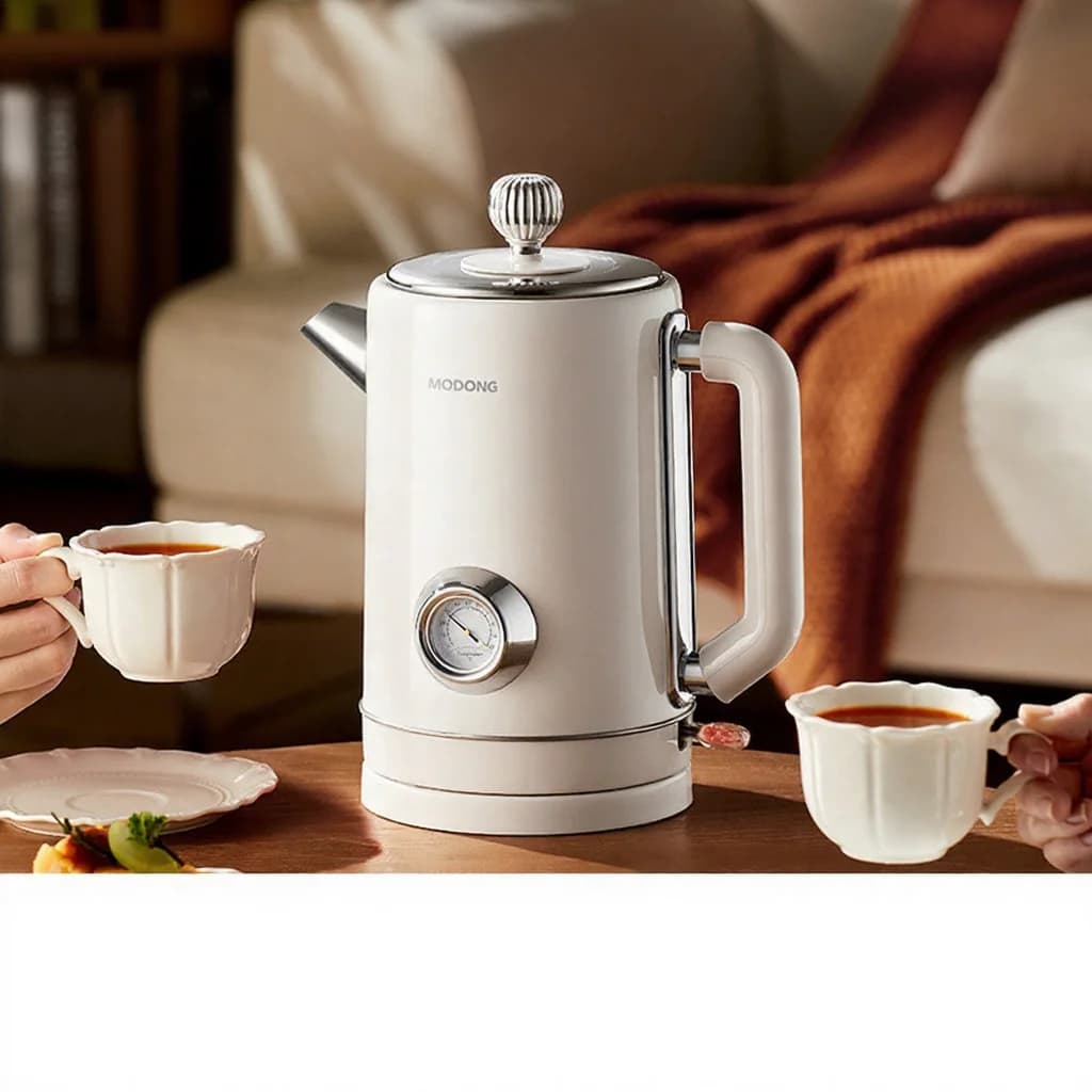 Bouilloire électrique avec arrêt automatique et maintien au chaud 1.8L