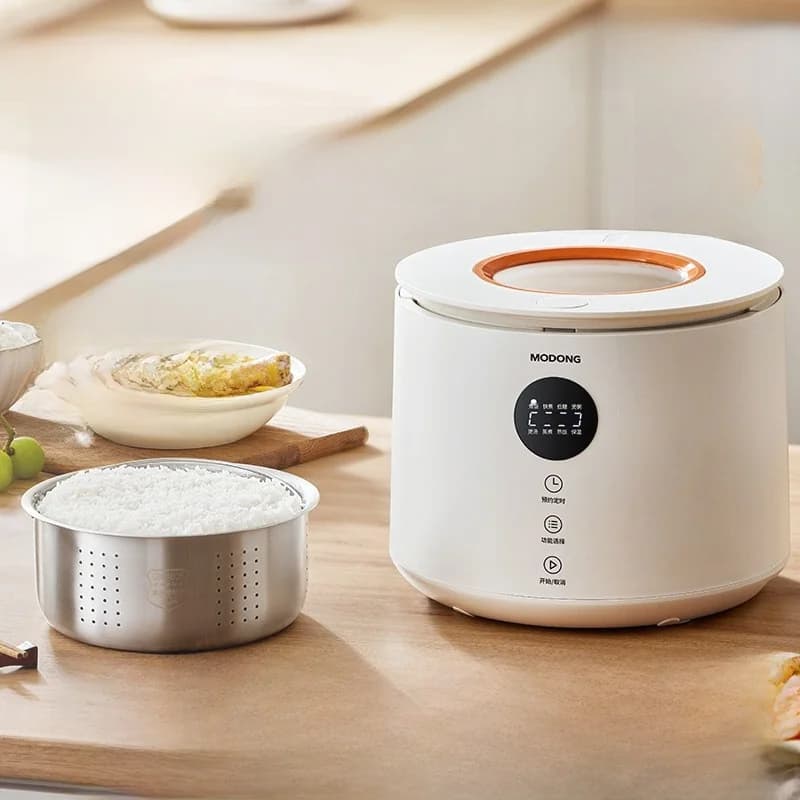 Cuiseur à riz électrique intelligent 4L avec séparation de soupe