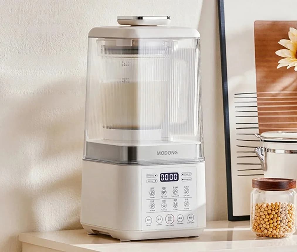 Blender chauffant avec deux bols et maintien automatique au chaud