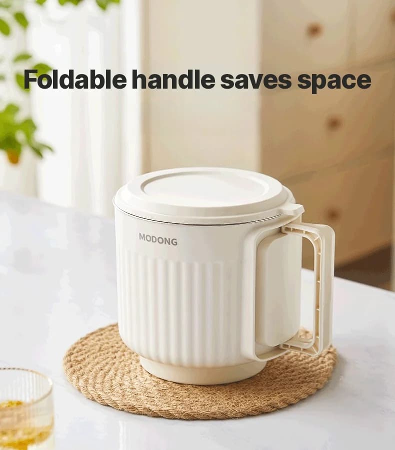 Bouilloire électrique de voyage pliable en acier inoxydable