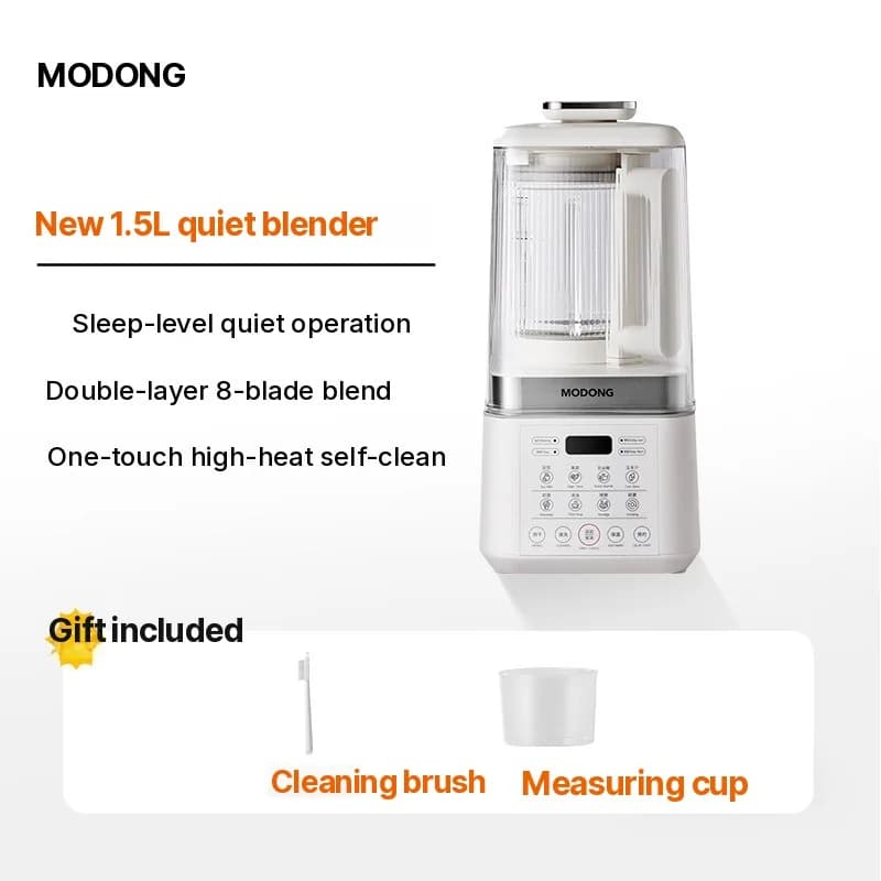 Blender chauffant avec fonctionnement silencieux et maintien au chaud