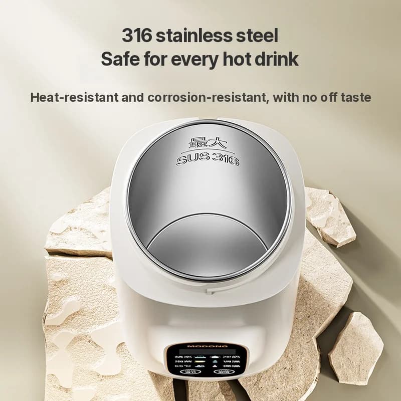 Tasse chauffante électrique portable avec contrôle de la température