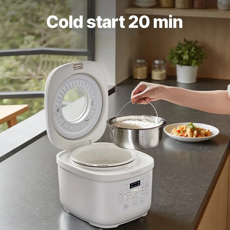 Cuiseur à riz électrique 3L avec cuve intérieure en céramique, 600W