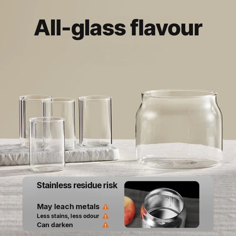 Yaourtière électrique avec cuve intérieure en verre et minuterie
