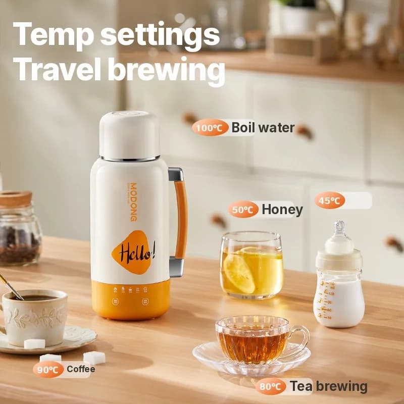 Tasse bouilloire électrique de voyage portable avec arrêt automatique