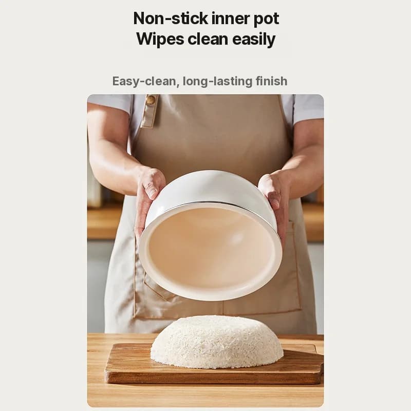 Cuiseur à riz électrique intelligent 4L avec séparation de soupe