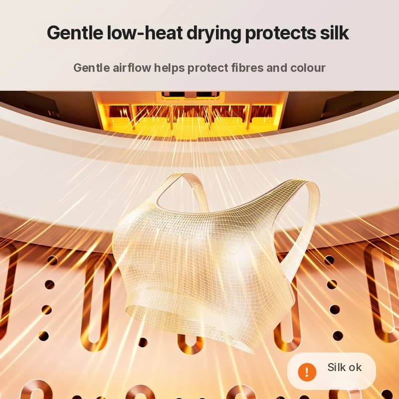 Mini machine à laver automatique pour sous-vêtements et chaussettes, combiné lavage-séchage