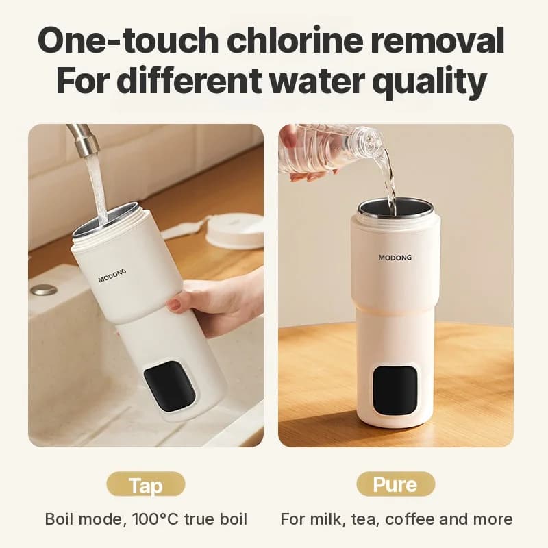 Bouilloire électrique avec arrêt automatique et maintien au chaud