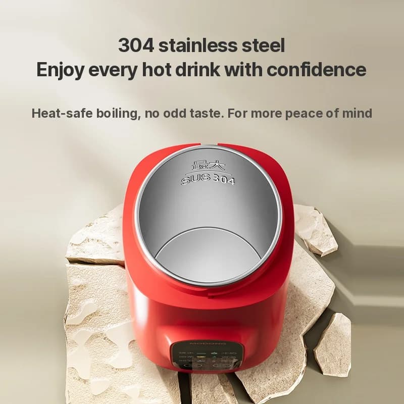 Tasse chauffante électrique portable 650ml 304 Liner 220V