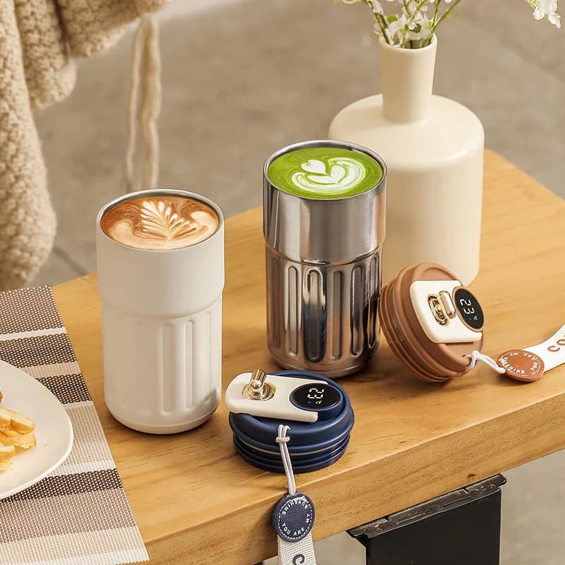 Gobelet thermos avec affichage de température 450ml
