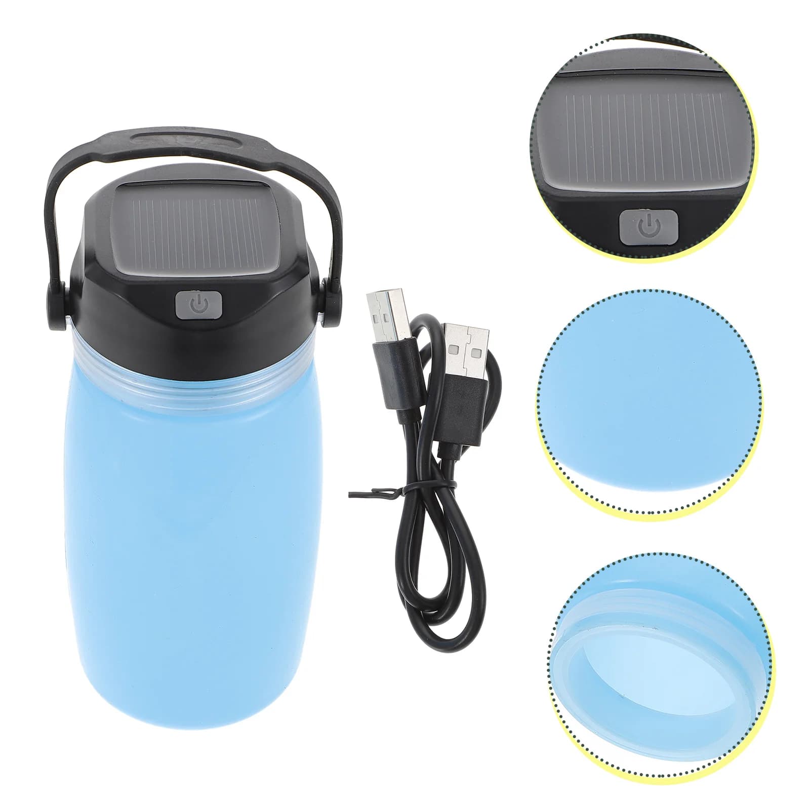 Bouilloire de camping à charge solaire