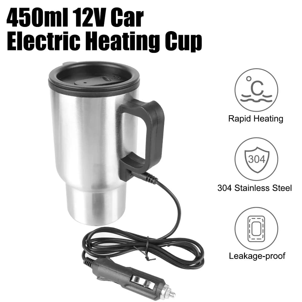 Bouilloire électrique de voiture 450ml 12V